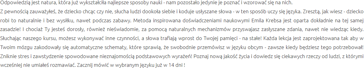 Efektywny Kurs Językowy Efektywna Metoda Nauki Będzin